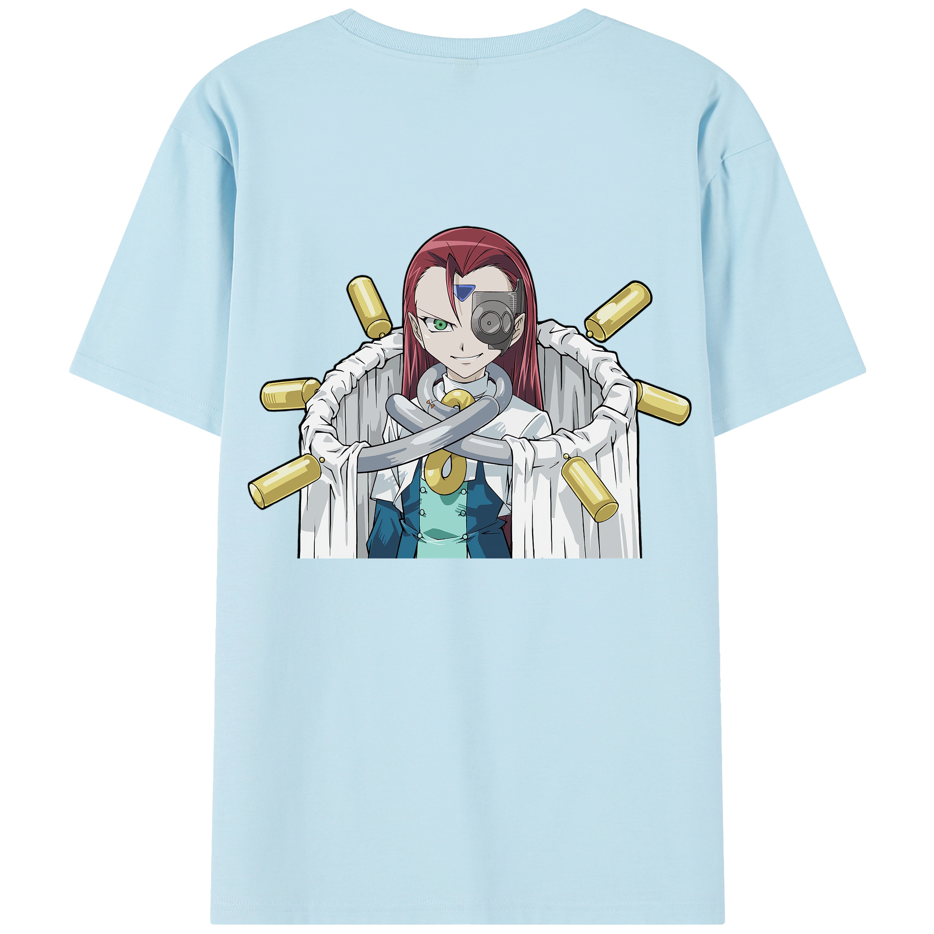 （画像用） 遊☆戯☆王 Yu-Gi-Oh! 綿100％半袖Tシャツ（背面プリント）